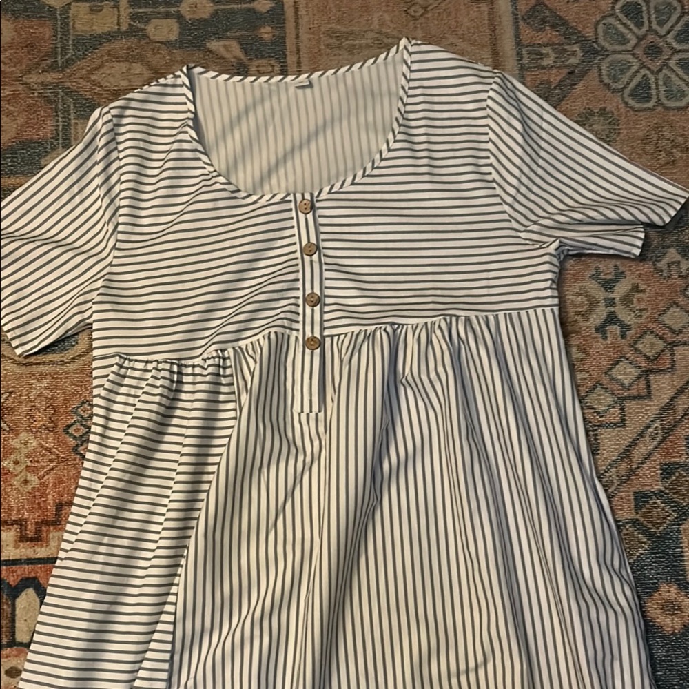 Striped Maxi Dress